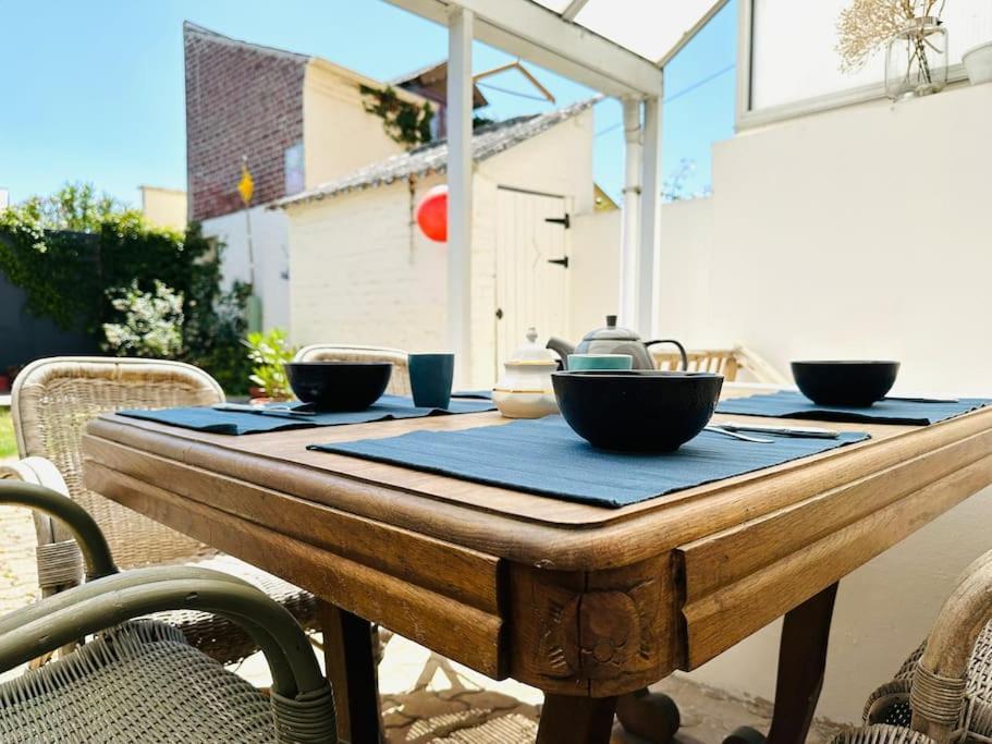 Bienvenue A La Maison Cayeux Beach Bagian luar foto